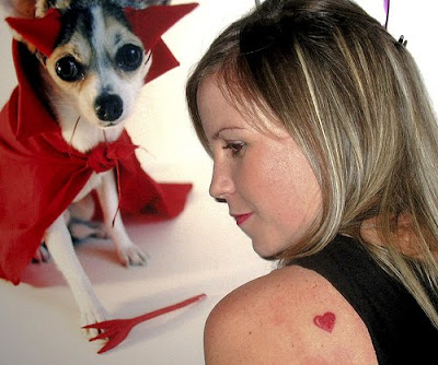 Heart and star tattoos are the most popular tattoos in the girls.