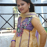 Usha Photos in Salwar Kameez at Gundello Guchi Guchi Champake Movie Press Meet 18 