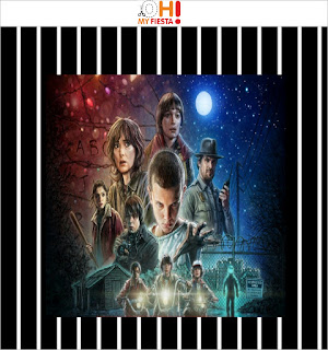 Stranger Things: Etiquetas para Candy Bar para Imprimir Gratis. 