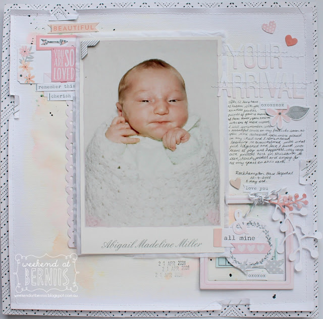 " Picture Perfect" layout by Bernii Miller using Cocoa Vanilla Studio - Love Actually collection.