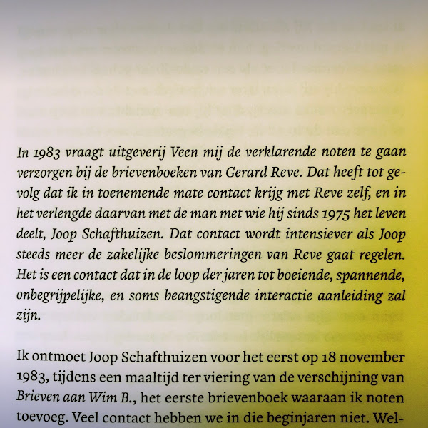 Nop Maas - Uren met Joop Schafthuizen, eerste pagina