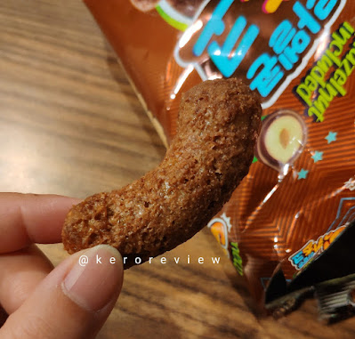 รีวิว คราวน์ ขนมข้าวโพด รสช็อคโกแลต (CR) Review Big Caramel Corn Choco, Crown Brand.