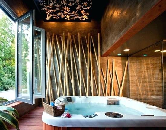 11 Hiasan  Interior Rumah dari  Bambu  Rancangan Desain 
