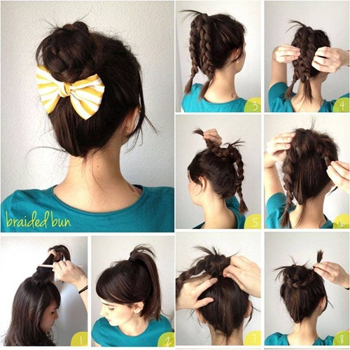  Tutorial Menata Rambut Panjang Simple Sederhana Tutorial 