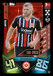 Match Attax Bundesliga 2019-2020 Eintracht Frankfurt