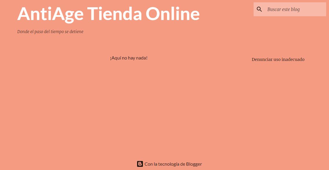 AntiAge Tienda Online