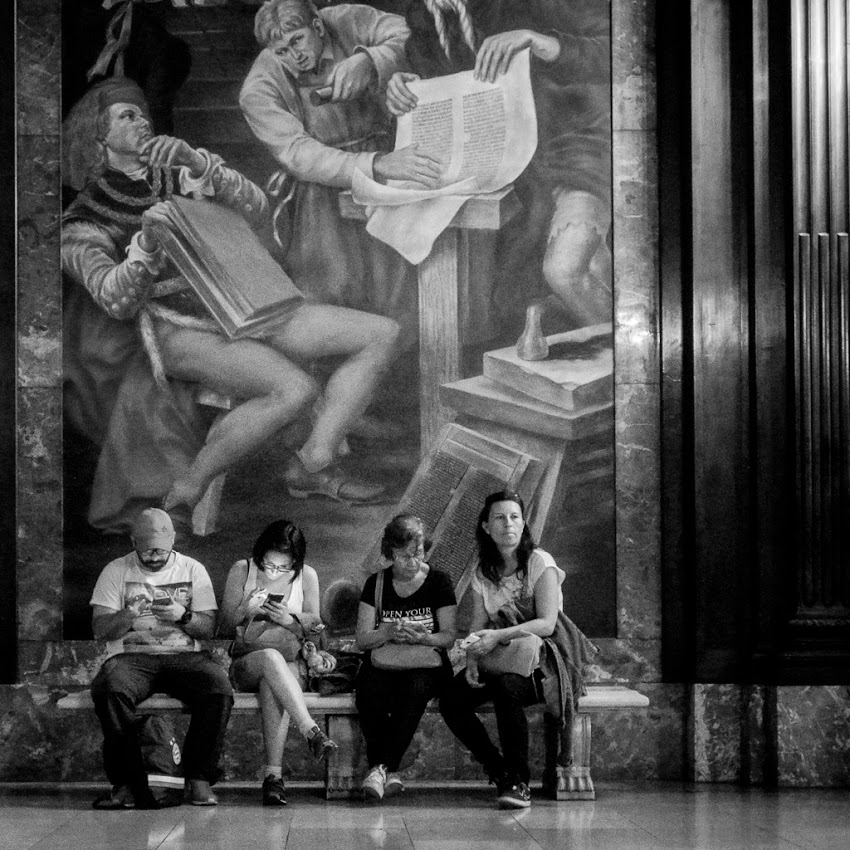New York City May 2016 photo by Corey Templeton. Interior of New York Public Library.