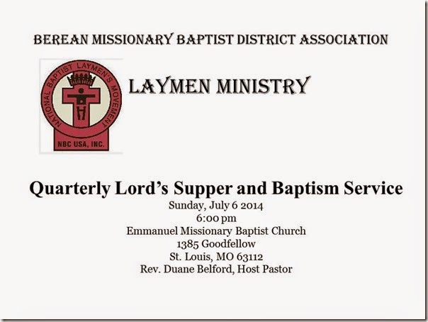 3rd Quarter Baptism