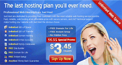 JustHost Web Hosting Murah Unlimited