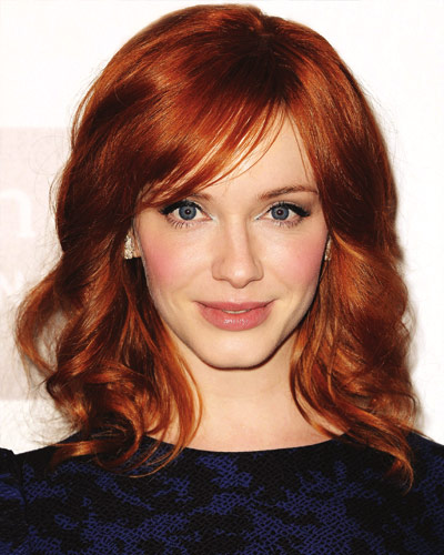 christina hendricks hair