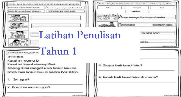 Latihan Penulisan Tahun satu