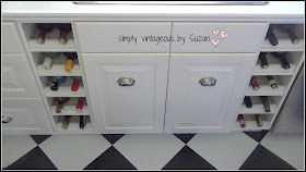 Wine cabinets in kitchen cupboards