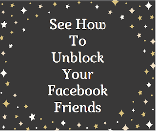 See how to unblock your Facebook friends