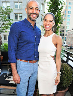 Misty Copeland with her husband Olu Evans