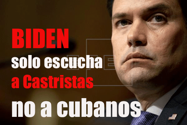 Critican a Biden por respaldo a castristas