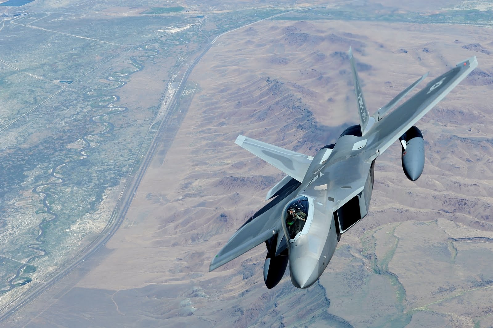 F22 Raptor Fighter Jet Aircraft