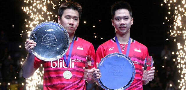 Kevin Sanjaya Sukamuljo Dan Marcus Fernaldi Gideon Dengan Intrik Menggelari Juara All England 2017