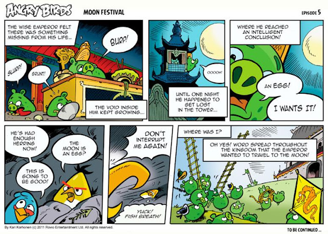 Angry Birds Seasons Moon Festival Comic Series � Episode 5