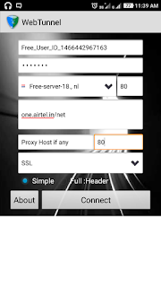 Airtel Free 3G/4G Internet Trick With WebTunnel VPN App