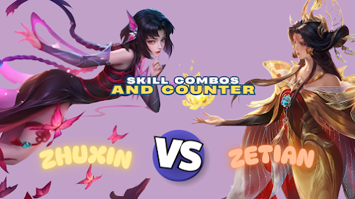 Mobile Legends Zhuxin vs Zetian counter guide – how to use Zhuxin’s skills and combos to effectively counter Zetian in ranked battles.