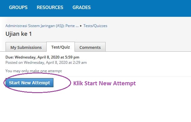 Panduan Siswa mengerjakan Tugas dan Ujian di Schoology