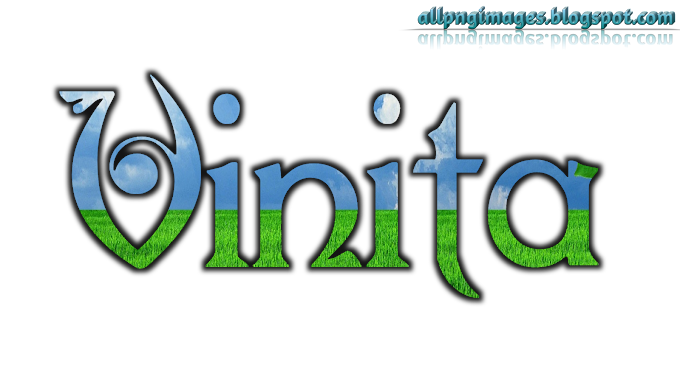 Vinita 3D name PNG image