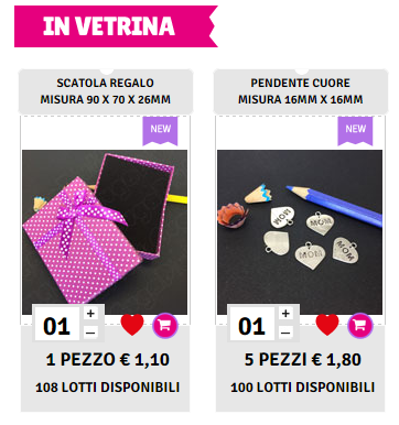 In vetrina