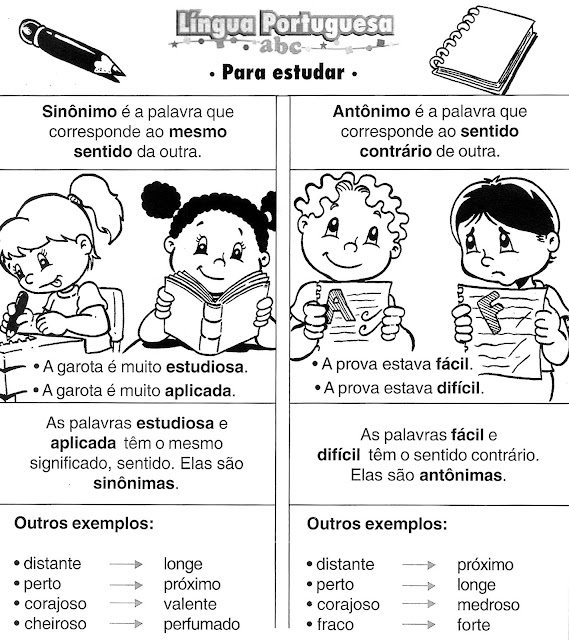 ATIVIDADES DE PORTUGUÊS PARA 3° ANO GRAMÁTICA INFANTIL