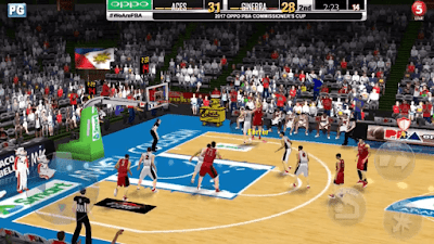 PBA 2k17 v3 Full Unlimited Coins Mod Apk + OBB for Android Terbaru 