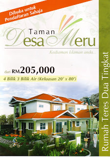 Hartanah Jual/ Beli/ Sewa: Desa Meru Klang, Teres 2 