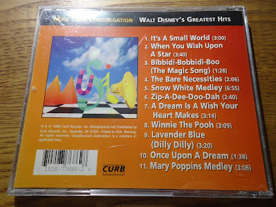 【ディズニーのCD】Mike Curb Congregation「Walt Disney's Greatest Hits」を買ってみた！