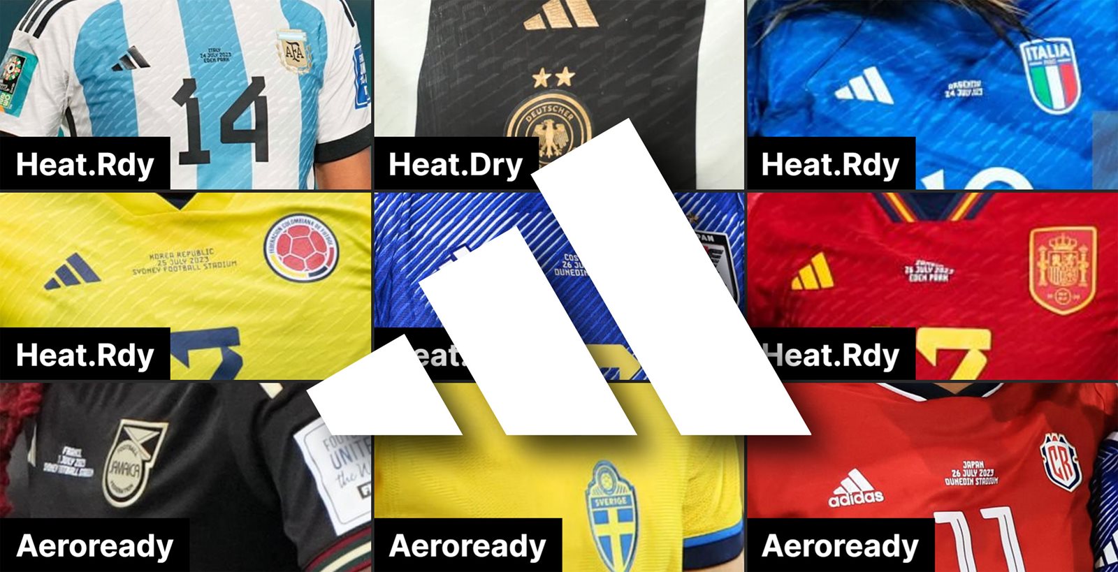 Du bliver bedre civile købmand Finally: Adidas Upgrade Women's Kit Game For 2023 World Cup - Footy  Headlines