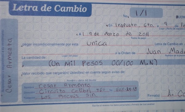 ναgσzz™ LETRA DE CAMBIO
