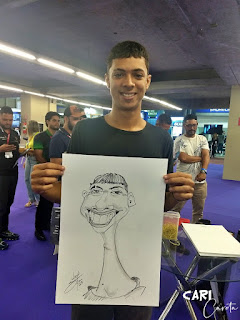 Caricaturista em Recife EXPOISP 2023