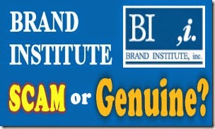 Brand Institute Scam or Genuine