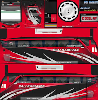 Download Livery Bus Bali Radiance