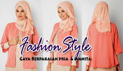 Model Blouse untuk atasan wanita muslim