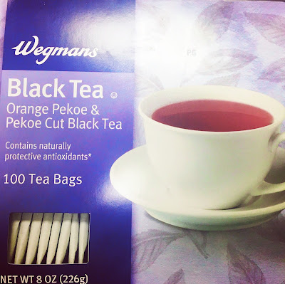 wegman's black tea is a delicious plain cup of tea