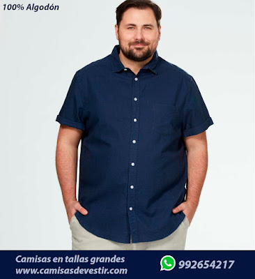 Camisas en tallas grandes en Apurimac