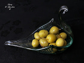 Aliño casero para aceitunas cocidas – Green olives dressing