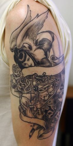 Gothic tattoos-arm tattoo2#