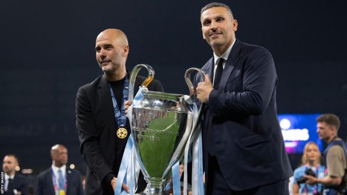 See Why Man City Chairman Is Very Sad Despite Winning Treble (SEE HIS REASONS)