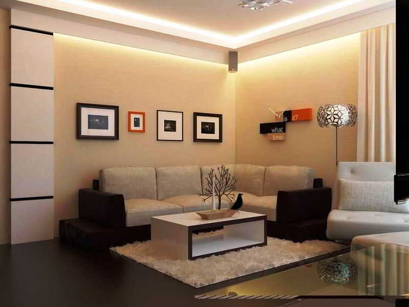 70 contoh desain  ruang  tamu  kecil minimalis sederhana  modern