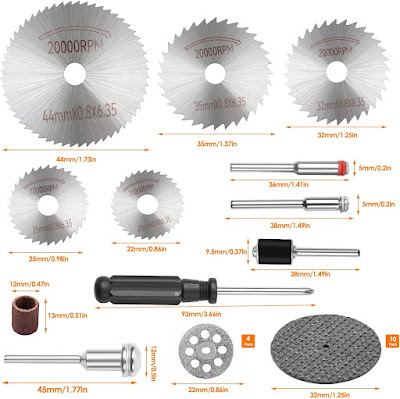 Carbide Burr Cutting Wheels Set