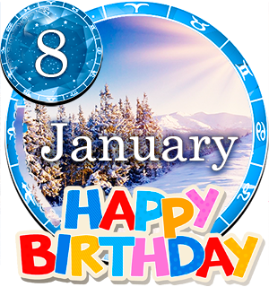 January 8 Birthday Horoscope