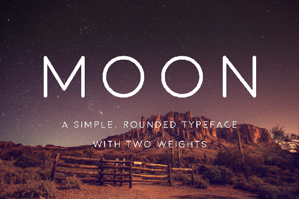 Download Font Terbaru dan Terbaik Januari 2016 - Moon Free Font