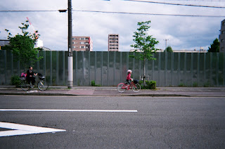 Morning stroll with disposable camera in Kyoto