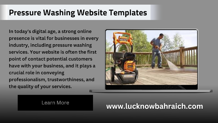 pressure washing website templates