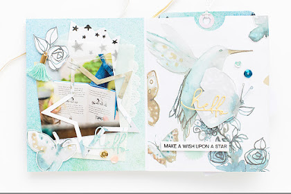 Altenew Crafty Friends Blog Hop + Giveaway | Mini Album & Video