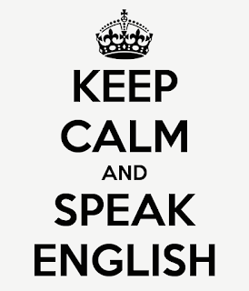  keep calm and speak english